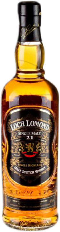 Envoi gratuit | Single Malt Whisky Loch Lomond Royaume-Uni 21 Ans 70 cl