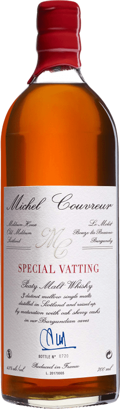 187,95 € Free Shipping | Whisky Single Malt Michel Couvreur Special Vatting