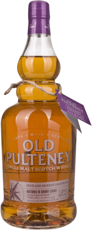 送料無料 | ウイスキーシングルモルト Old Pulteney Pentland Skerries イギリス 1 L