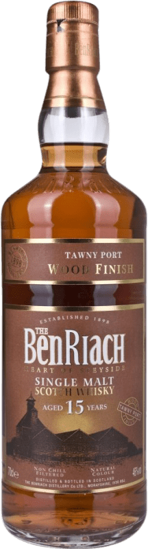 96,95 € | Single Malt Whisky The Benriach Tawny Port Royaume-Uni 15 Ans 70 cl