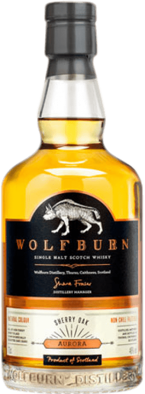 48,95 € | Single Malt Whisky Wolfburn Aurora Royaume-Uni 70 cl