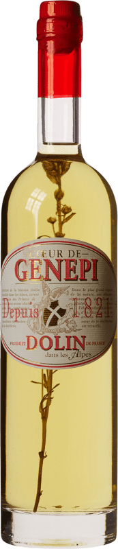 Envoi gratuit | Eau-de-vie Dolin Genepi France 70 cl