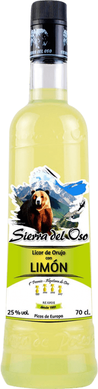 Бесплатная доставка | Марк Sierra del Oso Licor de Limón Испания 70 cl