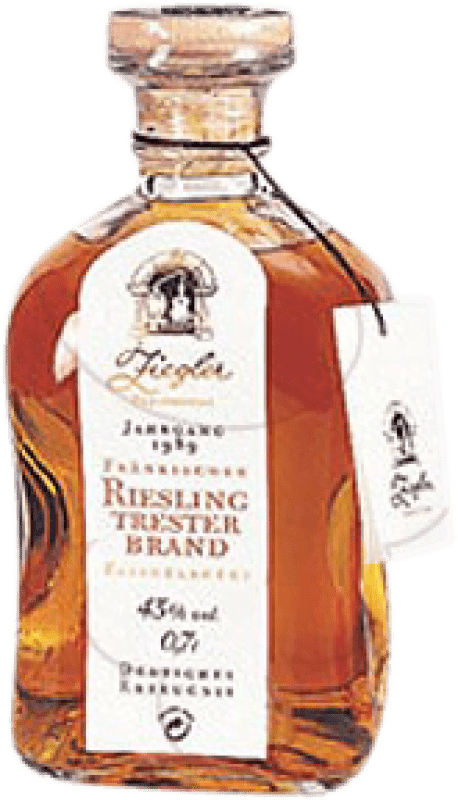 Spedizione Gratuita | Grappa Orujo Ziegler Trester Germania Riesling 70 cl