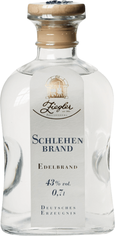 Envoi gratuit | Eau-de-vie Orujo Ziegler Allemagne 70 cl Sloe Berries — Prunelles