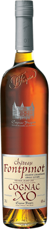 Free Shipping | Cognac Frapin Château Fontpinot XO Extra Old France 70 cl