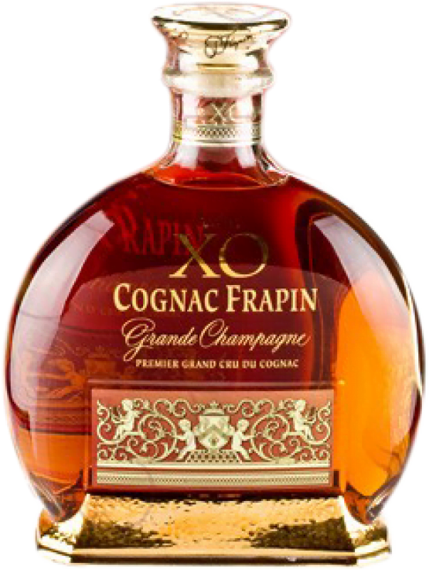 Envio grátis | Cognac Conhaque Frapin X.O. Extra Old Vip França 70 cl