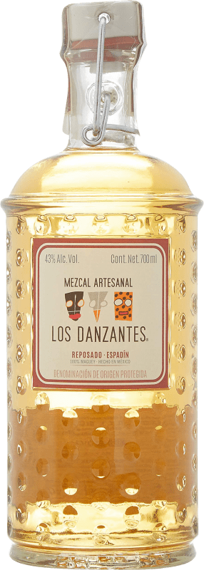 59,95 € Free Shipping | Mezcal Los Danzantes Reposado Mexico Bottle 70 cl