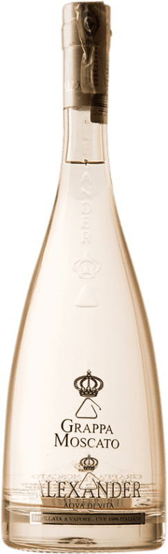 Envío gratis | Grappa Alexander Italia Moscato 70 cl