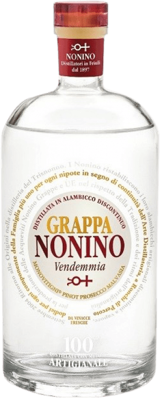 Envio grátis | Aguardente Grappa Nonino Vendemmia Itália 70 cl