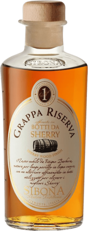 Spedizione Gratuita | Grappa Sibona Botti da Sherry Italia Bottiglia Medium 50 cl