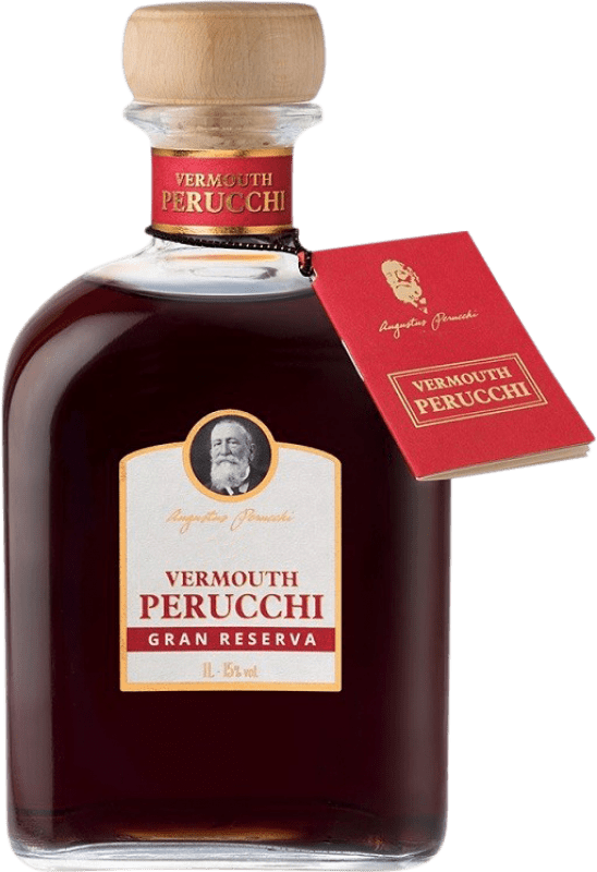 Free Shipping | Vermouth Perucchi 1876 Grand Reserve — Long Barrel-Aged Spain 1 L