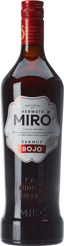 Envío gratis | Vermut Miró Rojo Tinto España 1 L