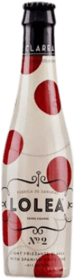 2,95 € | Sangria Lolea Nº 2 Clarea Frizzante Espanha Garrafa Pequena 20 cl