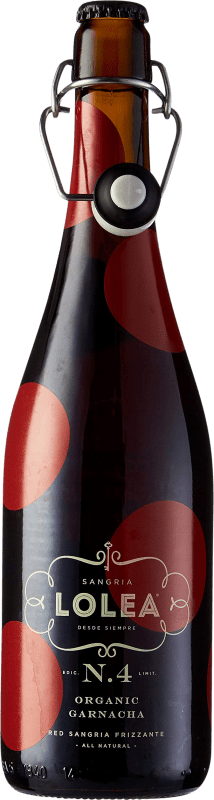 6,95 € Envío gratis | Sangría Lolea Nº 4 Red Organic Frizzante Ecológico
