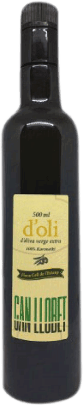 Free Shipping | Olive Oil Can Llobet Koroneiki Spain Medium Bottle 50 cl