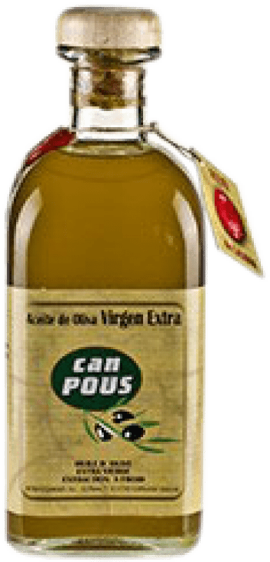 Spedizione Gratuita | Olio d'Oliva Can Pous Spagna Bottiglia Medium 50 cl Spedizione Gratuita | Olio d'Oliva Can Pous Spagna Bottiglia Medium 50 cl
