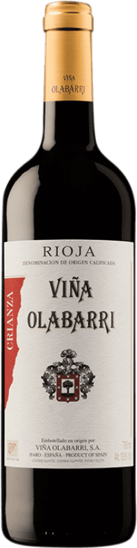 Бесплатная доставка | Красное вино Olabarri старения D.O.Ca. Rioja Ла-Риоха Испания Tempranillo 75 cl