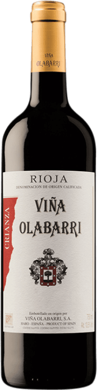 Envío gratis | Vino Tinto Olabarri Crianza D.O.Ca. Rioja La Rioja España Tempranillo 75 cl