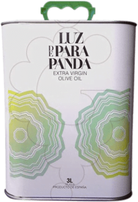 Spedizione Gratuita | Olio d'Oliva Luz de Parapanda Spagna Latta Speciale 3 L