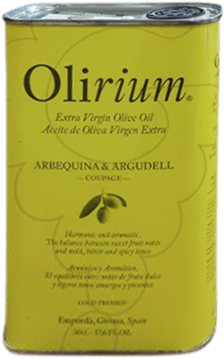 Azeite de Oliva Olirium Arbequina e Argudell Lata Especial 50 cl