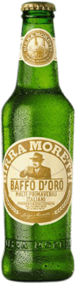 1,95 € | Beer Birra Moretti Baffo d'Oro Italy Third-Liter Bottle 33 cl
