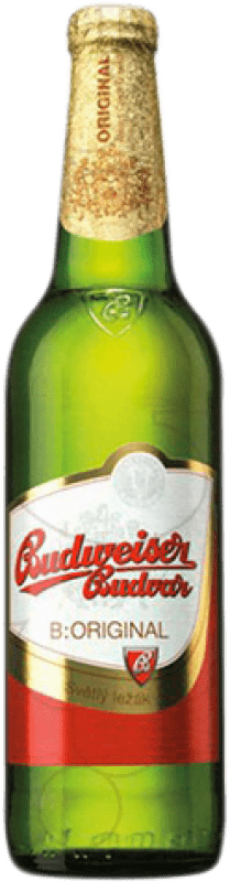 Envío gratis | Cerveza Budejovicky República Checa Botellín Tercio 33 cl