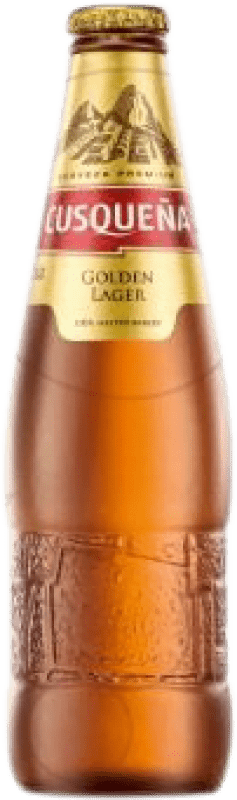 Envio grátis | Cerveja Cusqueña Peru Garrafa Terço 33 cl