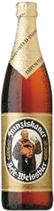 Envío gratis | Cerveza Franziskaner Alemania Botella Medium 50 cl