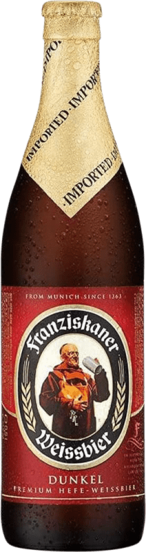 Free Shipping | Beer Franziskaner Dunkel Germany Medium Bottle 50 cl