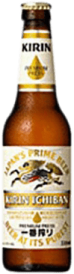 Bier Kirin. Ichiban Drittel-Liter-Flasche 33 cl