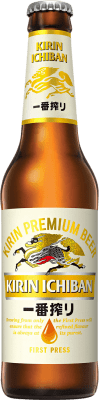 Bier Kirin. Ichiban Drittel-Liter-Flasche 33 cl