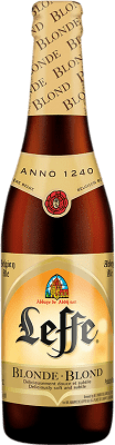 Cerveza Leffe Blonde — Rubia 33 cl