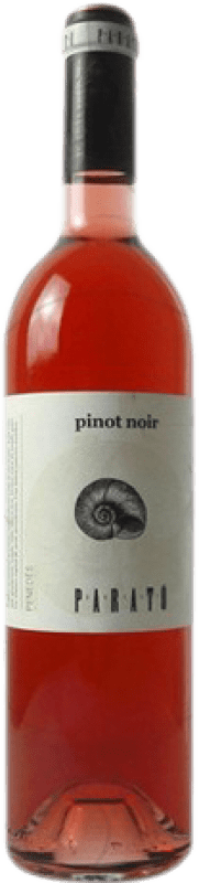 Free Shipping | Rosé wine Parató Young D.O. Penedès Catalonia Spain Pinot Black 75 cl