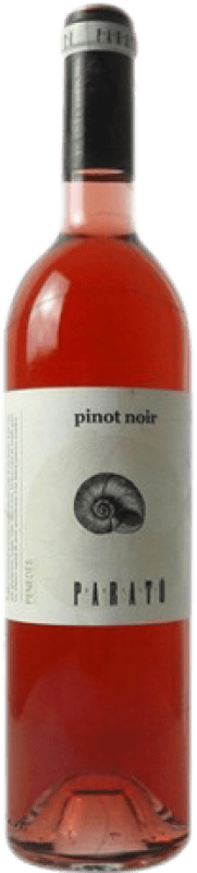 Free Shipping | Rosé Wine Parató Young D.O. Penedès Catalonia Spain Pinot Noir 75 cl