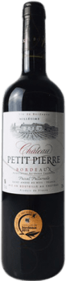 Pascal Pallaruelo Château Petit Pierre Bordeaux Crianza — Invecchiato in Botte 75 cl