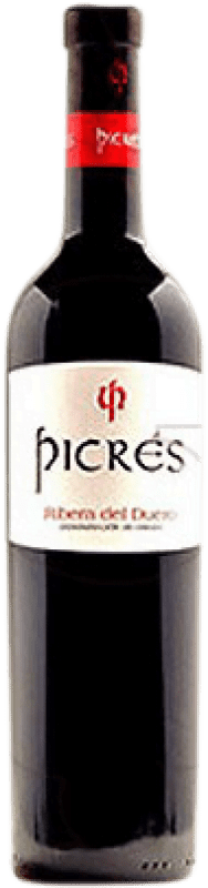 Free Shipping | Red wine Picres Picrés Aged D.O. Ribera del Duero Castilla y León Spain Tempranillo 75 cl