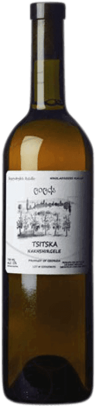 Free Shipping | White wine Ramaz Nikoladze Aged Georgia Tsitska 75 cl