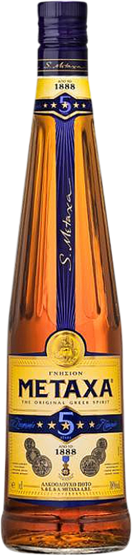 Free Shipping | Brandy Metaxa 5 Estrellas Greece 5 Years 1 L