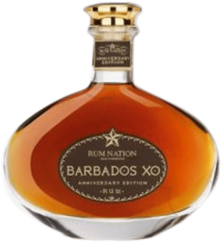53,95 € 免费送货 | 朗姆酒 Rossi & Rossi Nation Barbados XA Extra Añejo — 超级陈年, XO Extra Old — 特陈