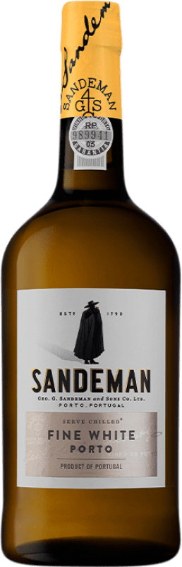 Kostenloser Versand | Likörwein Sandeman Porto Blanco I.G. Porto Porto Portugal Malvasía, Godello, Códega, Viosinho 75 cl Kostenloser Versand | Likörwein Sandeman Porto Blanco I.G. Porto Porto Portugal Malvasía, Godello, Códega, Viosinho 75 cl