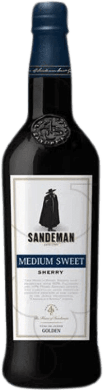 Free Shipping | Fortified wine Sandeman Porto Medium Semi-Dry Semi-Sweet D.O. Jerez-Xérès-Sherry Andalucía y Extremadura Spain Palomino Fino, Pedro Ximénez 1 L