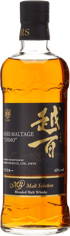 免费送货 | 威士忌单一麦芽威士忌 Mars Shinshu Mars Maltage Cosmo 日本 70 cl