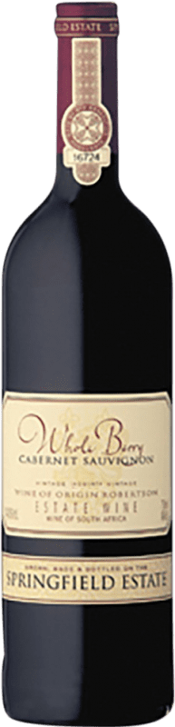 Бесплатная доставка | Красное вино Springfield Whole Berry Южная Африка Cabernet Sauvignon — Каберне Совиньон 75 cl