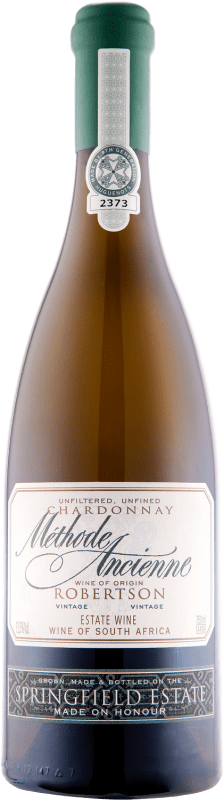 Kostenloser Versand | Weißwein Springfield Méthode Ancienne Crianza — Kurze Fassreifung Südafrika Chardonnay 75 cl