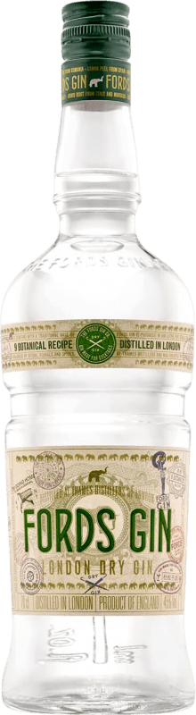 Kostenloser Versand | Gin The Eighty Six Fords Gin Großbritannien 70 cl