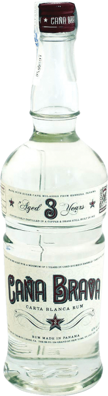 Kostenloser Versand | Rum The Eighty Six Caña Brava Blanco — Weißer Panama 3 Jahre 70 cl
