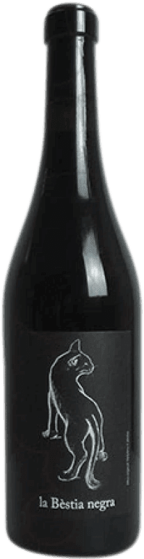 Free Shipping | Red wine Troç d'en Ros La Béstia Negra Aged D.O. Empordà Catalonia Spain Grenache, Mazuelo, Carignan 75 cl