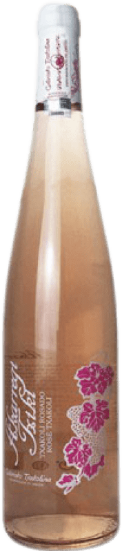 Kostenloser Versand | Roséwein Akarregi Txiki Txakoli Rosé Jung D.O. Getariako Txakolina Baskenland Spanien Hondarribi Zuri, Hondarribi Beltza 75 cl Kostenloser Versand | Roséwein Akarregi Txiki Txakoli Rosé Jung D.O. Getariako Txakolina Baskenland Spanien Hondarribi Zuri, Hondarribi Beltza 75 cl