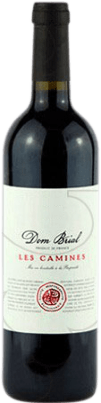 Kostenloser Versand | Rotwein Vignobles Dom Brial Les Camines Jung A.O.C. Frankreich Frankreich Merlot, Syrah, Grenache 75 cl